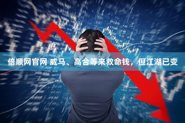 倍顺网官网 威马、高合等来救命钱，但江湖已变